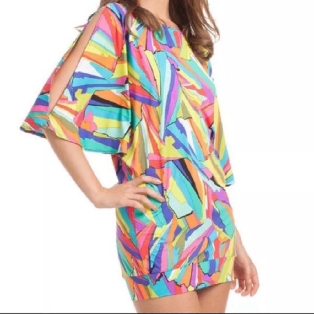 Trina Turk ,,Viva La Vida” swim cower up tunic